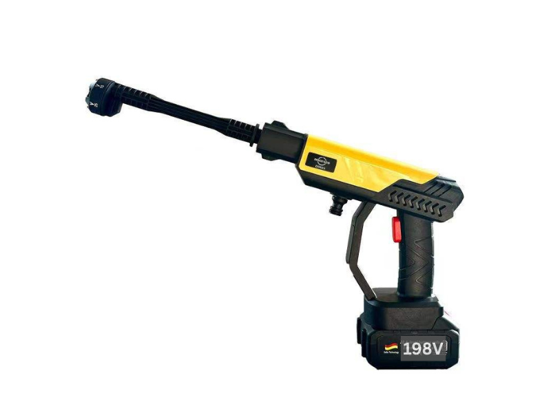 Super Star Imported Cordless Pressure Washer - 6 in 1 Adjustable Nozzle - Dual Battery 198V