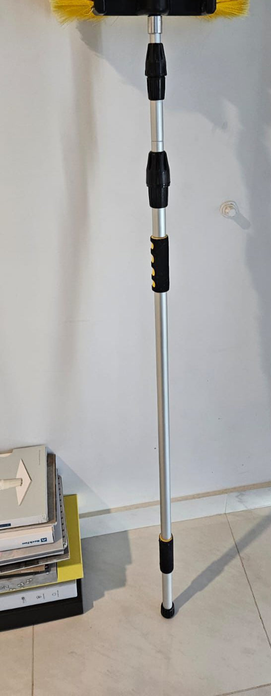 Aluminum Telescopic Rod With Water On/Off Switch of Solar Panel Cleaning Brush - Only Rod